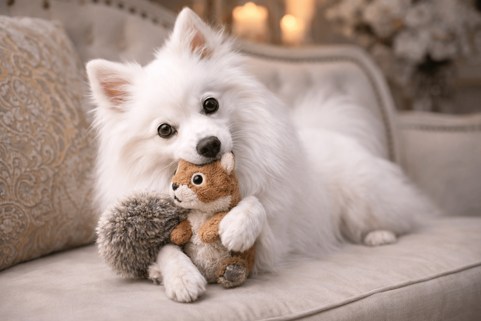 American Eskimo Dog dog