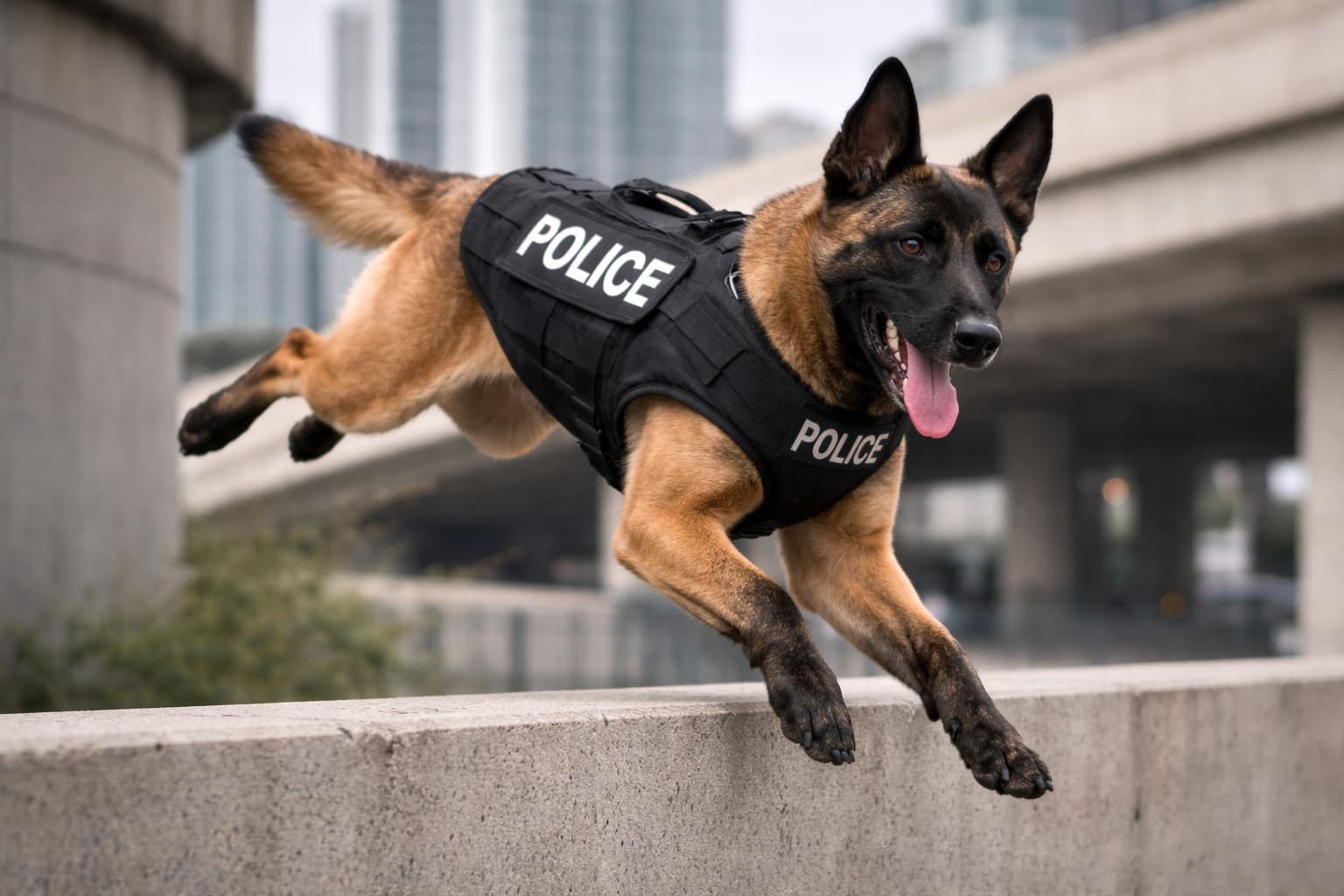 Belgian Malinois dog