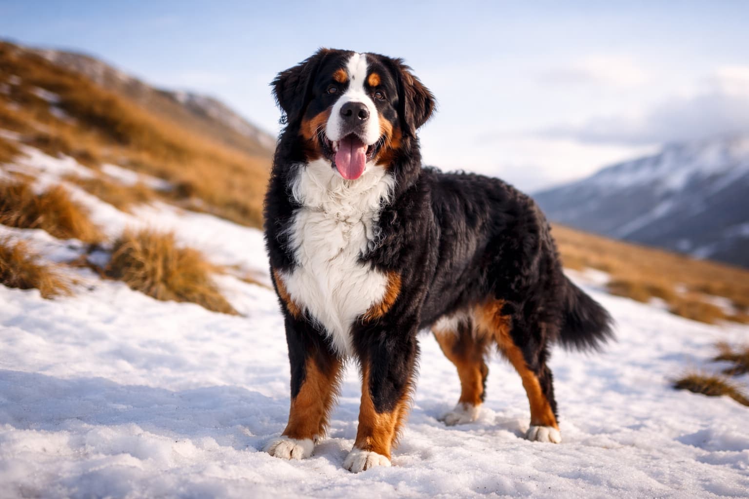 Bernese Mountain Dog dog