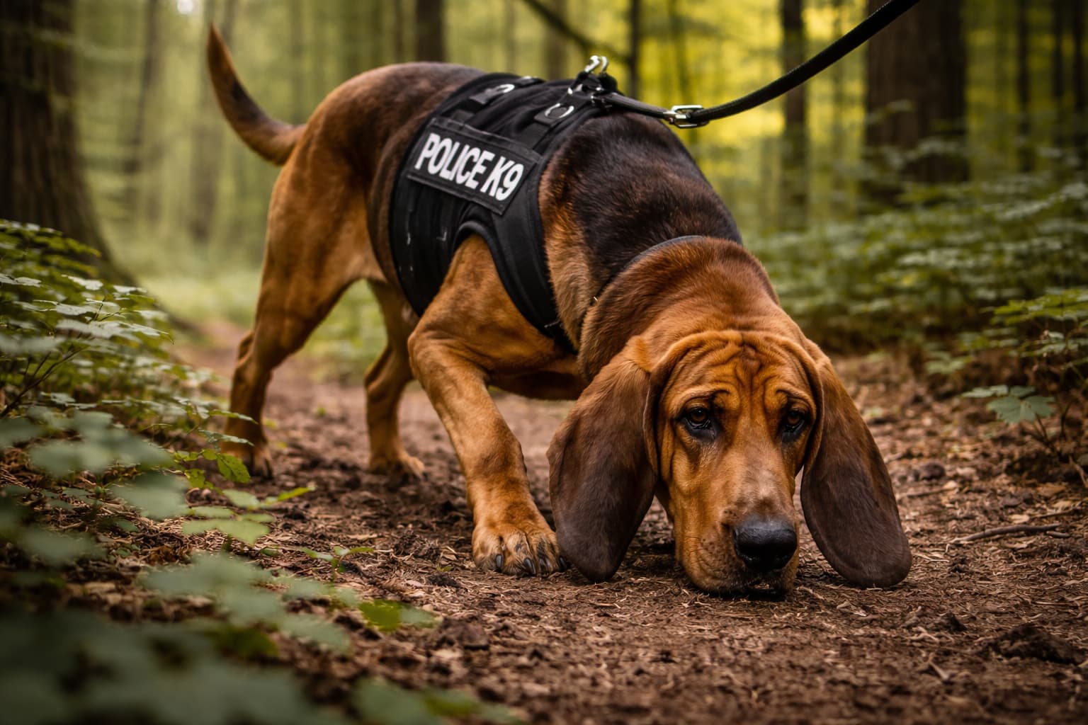 Bloodhound dog