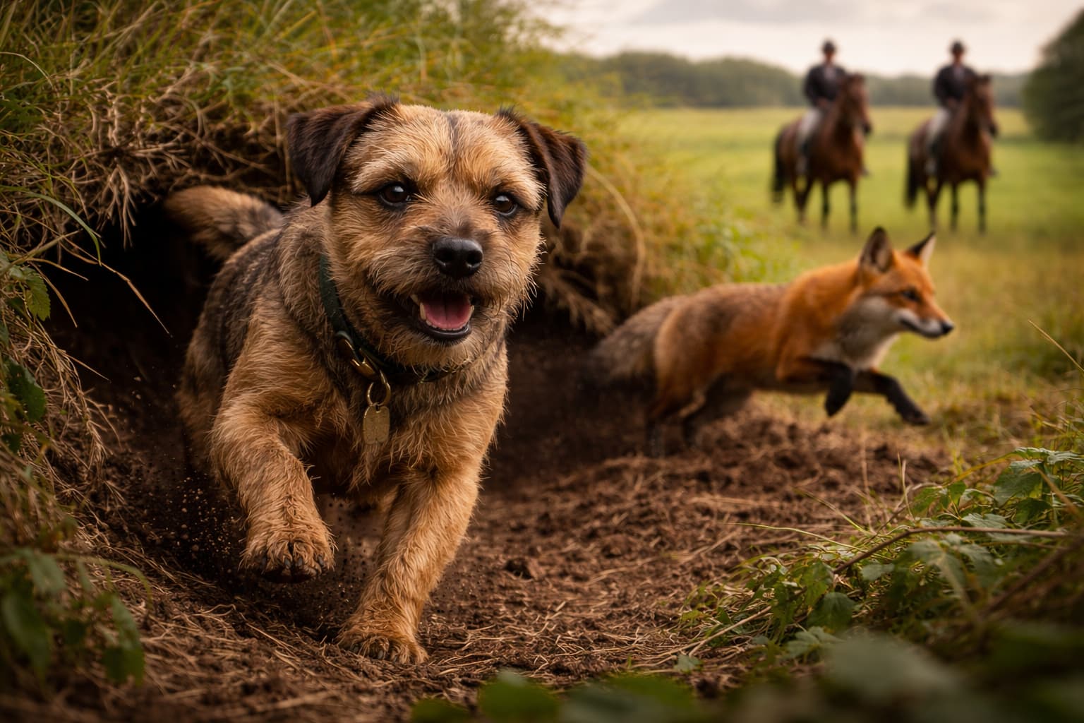 Border Terrier dog
