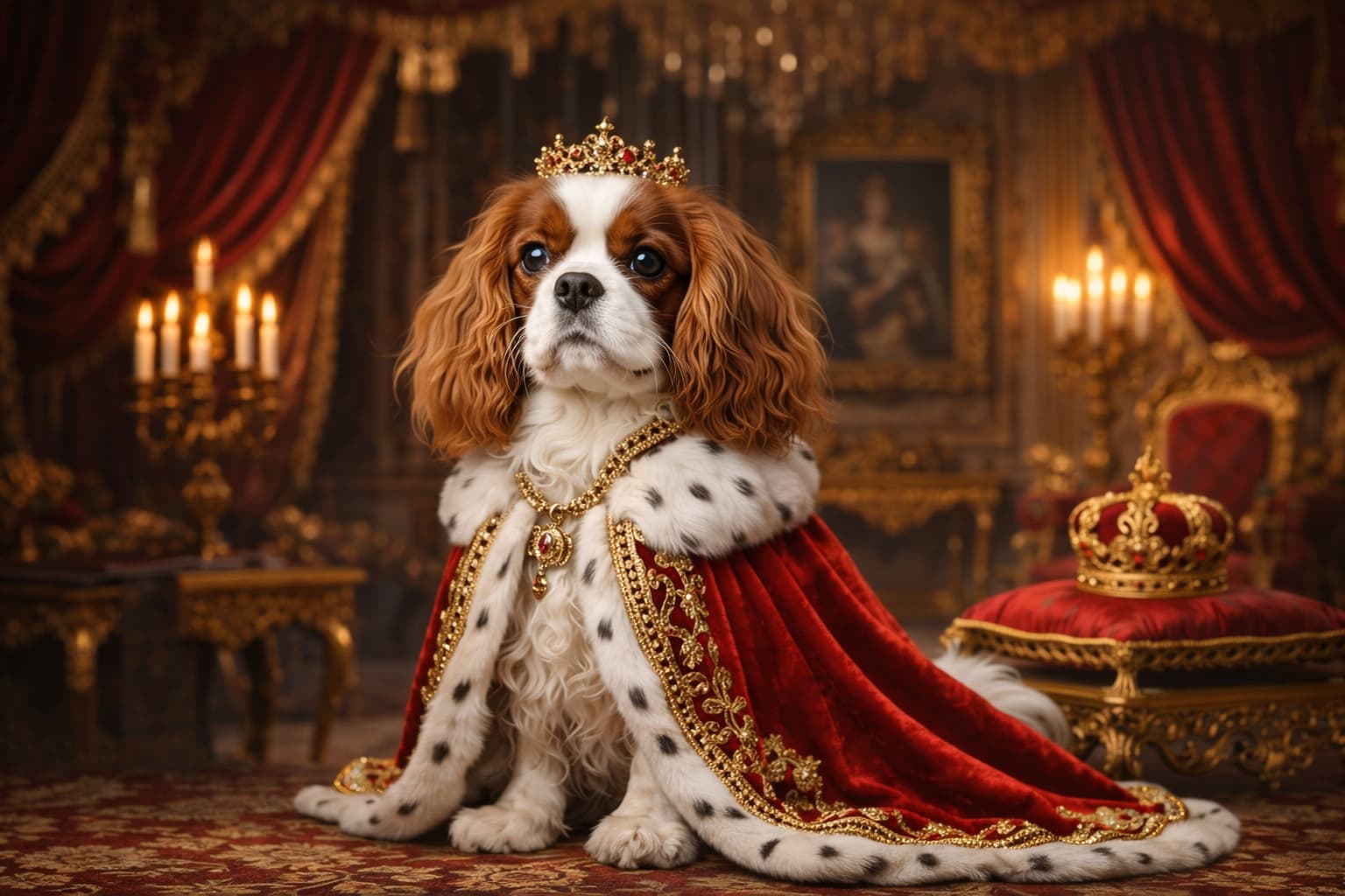 Cavalier King Charles Spaniel dog