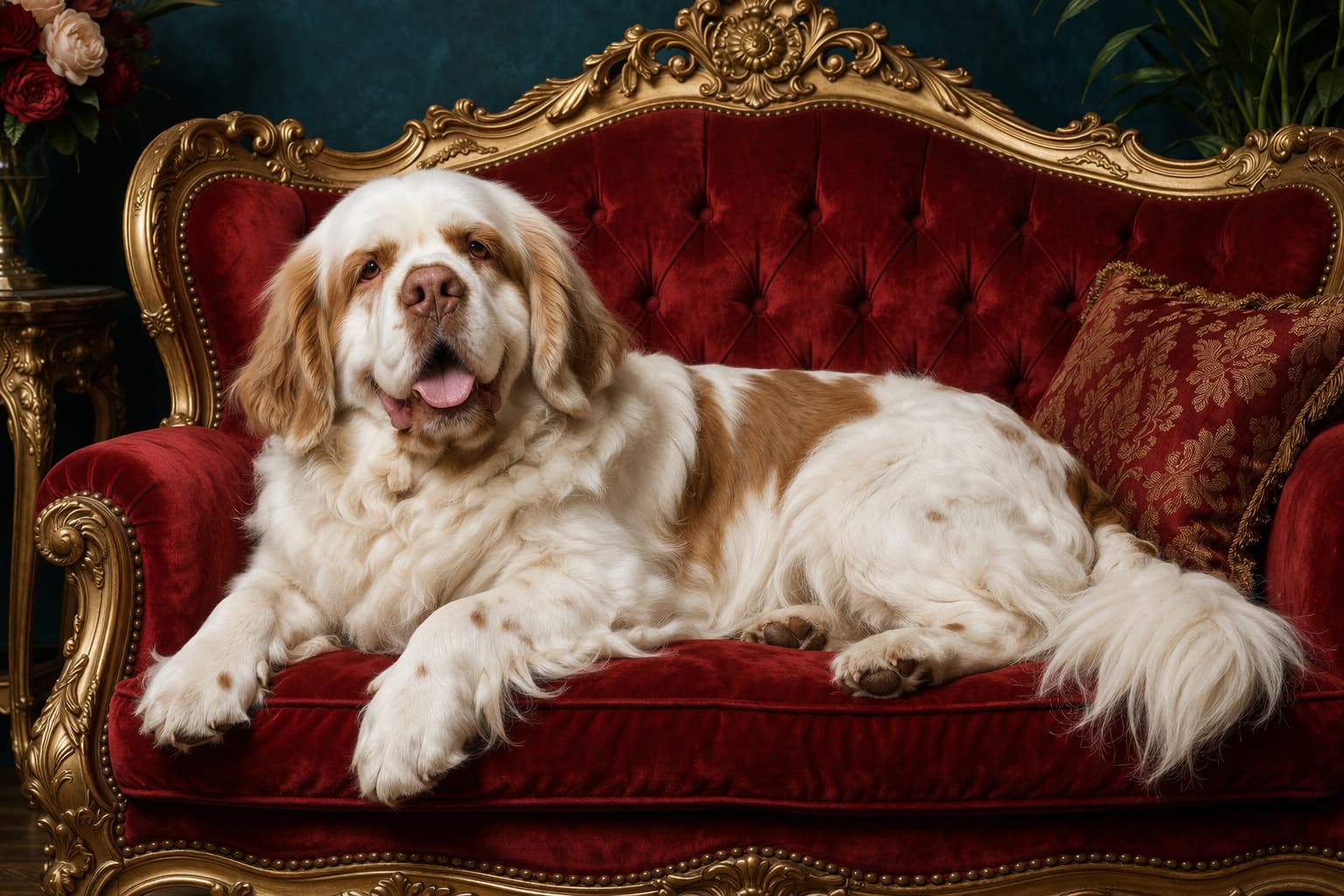 Clumber Spaniel dog