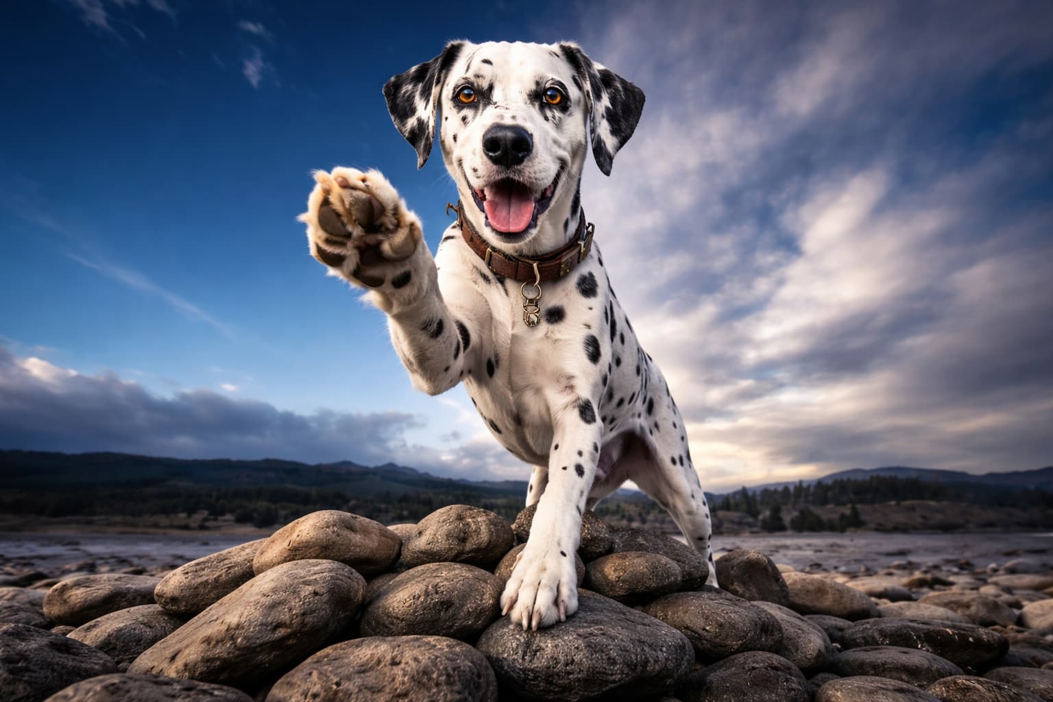 Dalmatian dog
