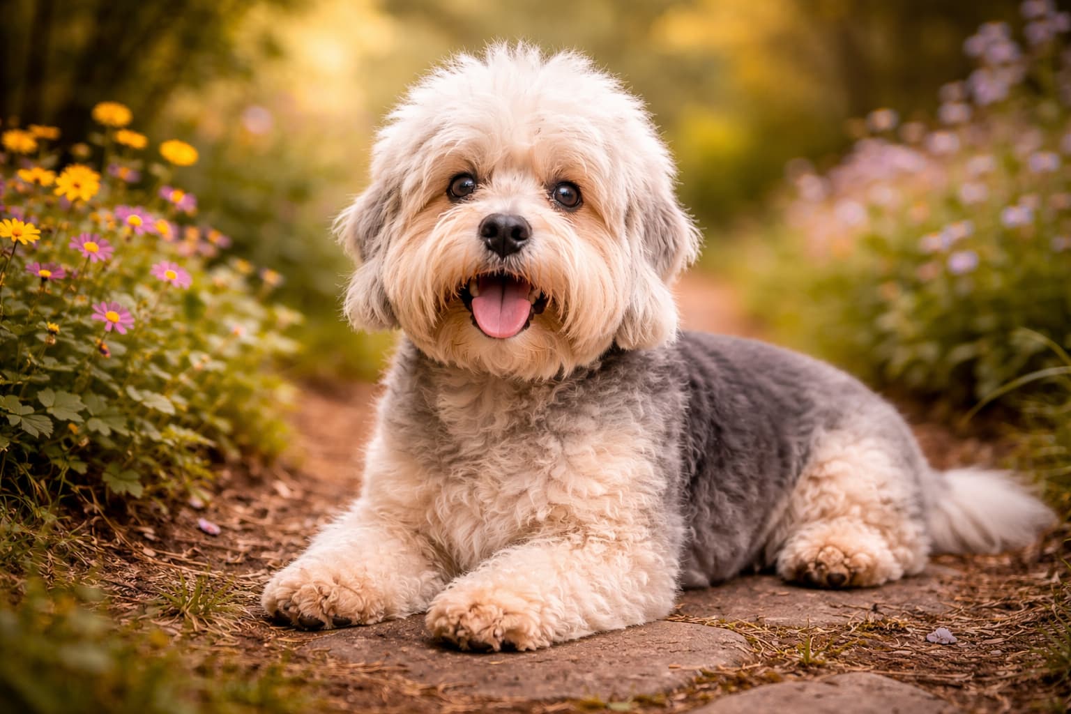 Dandie Dinmont Terrier dog
