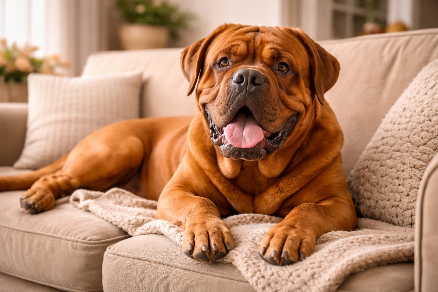 Dogue de Bordeaux dog