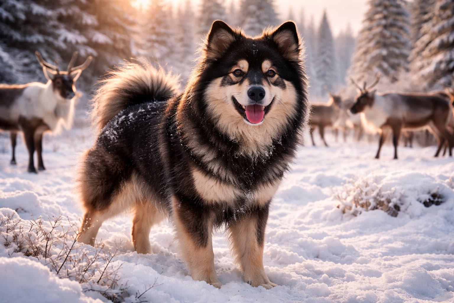 Finnish Lapphund dog